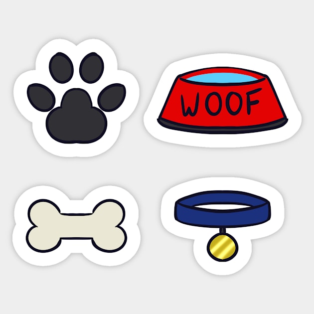 Dog Stuff Sticker by EverydayEnby